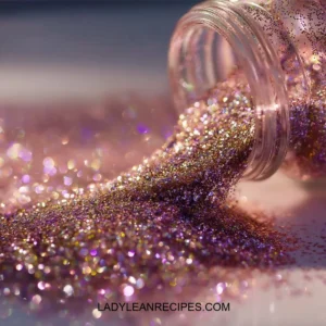 Edible gelatin sequins as a unique weight loss solution.