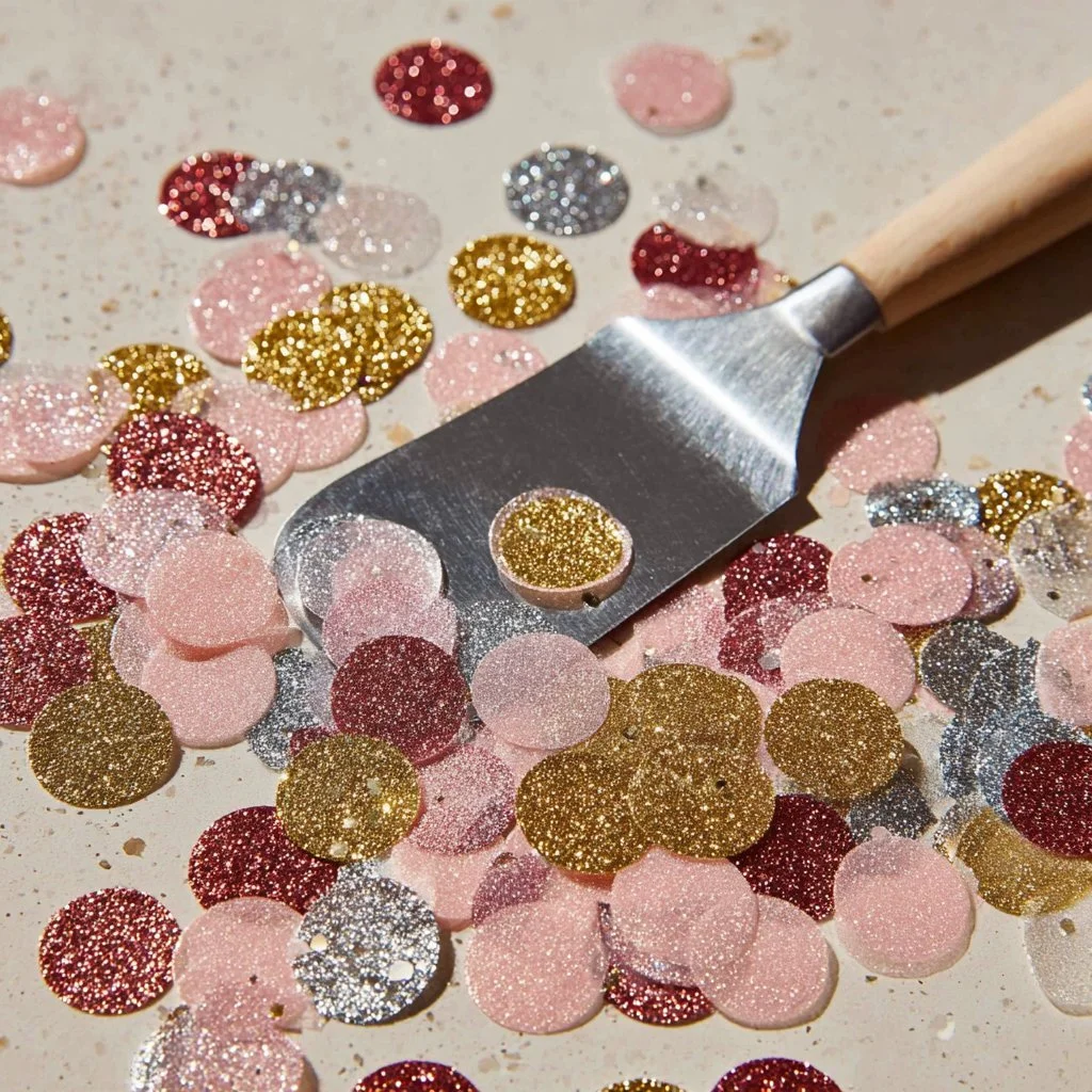 Gelatin Sequins: A Deliciously Slimming Treat
