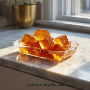 Gelatin weight loss recipe featuring healthy ingredients for effective dieting.