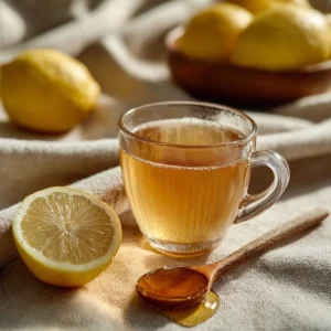 Honey and olive oil mix in a glass jar for healthy recipes